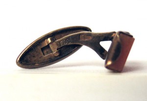 Запонки, серебро 875 проба.