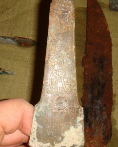 Тыльник ружья с вензелем Екатерины 2