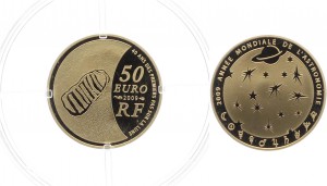 Золото Евросоюз 50 евро 2009 год