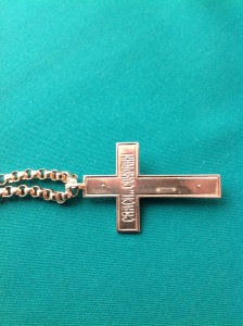 Цепочка с крестиком