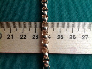 Цепочка с крестиком