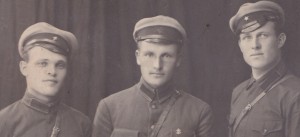 Бойцы ОГПУ (?) или ПВ. Фото на память. 1929 год.