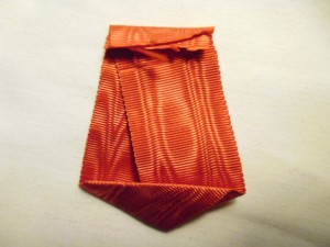 Александровская лента сложенная в колодку.