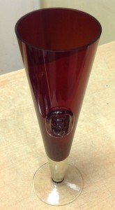 Фужер -ваза с Олимпийским мишкой