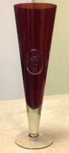 Фужер -ваза с Олимпийским мишкой