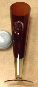 Фужер -ваза с Олимпийским мишкой