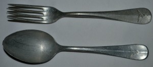 Ложка,вилка Luftwaffe.