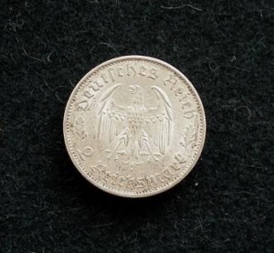 2 марки Шиллер -1934 UNC