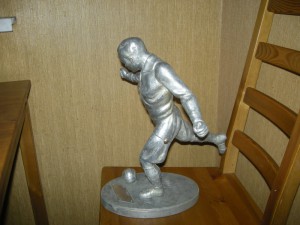 Футболист .редкий.ск. Манизер.силумин.СССР