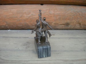 Памятник.Рабочий.Колхозница.Мухина.ВСХВ.ВДНХ.ВВЦ.бронза.СССР