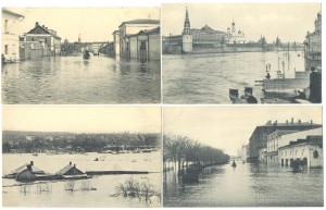 Москва. Наводнение в апреле 1908 года, 20 шт.