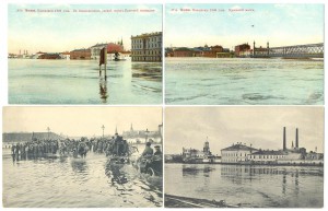 Москва. Наводнение в апреле 1908 года, 20 шт.