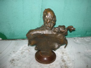 Петр Первый.бронза.ссср.35см.без потерь.Монументскульптура