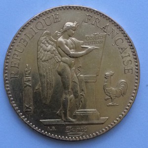 100 франков 1882 год