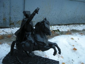 Чапаев.Касли.чугун.СССР.без утрат.1956г.40см.клеймо.редкость