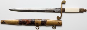 Кортик офицерский М1914 года с плоским клином. ЗЛАТОУСТЪ