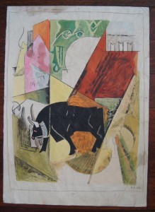 В.И.Александрова эскиз к книге А.Кусикова "Искандэр Намэ"