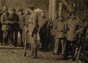 Советско-германский погранпост. Белоруссия. 1918 год.