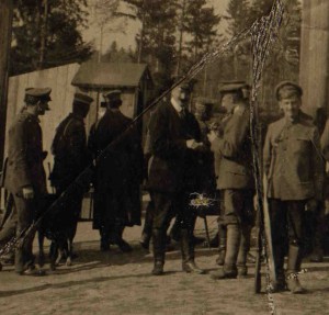 Советско-германский погранпост. Белоруссия. 1918 год.