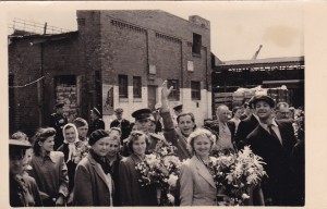Артисты Советского кино (Л.Касаткина и другие).Частное фото.