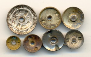 Гайки от значков (1100)
