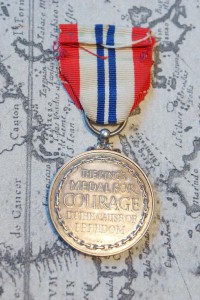 Англия Kings medal for courage in the cause of freedom