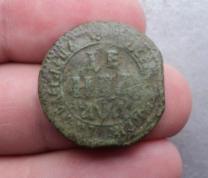 Деньга 1700 , 1701 , 1706 , 1707 , 1716 гг.