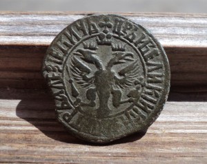 Деньга 1700 , 1701 , 1706 , 1707 , 1716 гг.