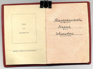 " За Трудовую Доблесть ". Интересная Фамилия.