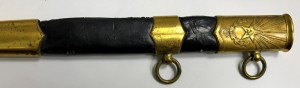 Общевойсковой офицерский кортик. ЗИК 1958 год.