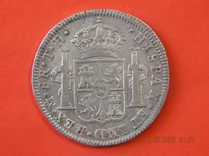 8 реалов 1807г .Испания.