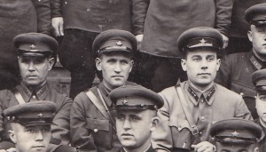 Группа курсантов и офицеров Киевского ВУ. г.Киев. 1940-е.