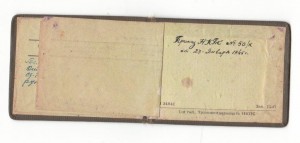 Удостоверение Генеральное Консульство в Харбине 22.04.1946