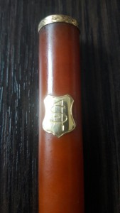 Итальянский антикварный мундштук Ambra Oro 18k