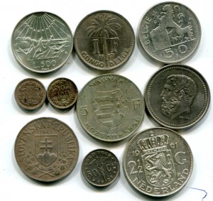 Подборка из 10 монет