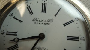 часы Perret & Fils BRENETS 124 гр. серебро 84