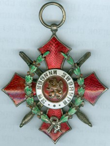 Болгария "За военные заслуги"(с венком)