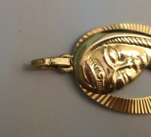 кулон 750 проба