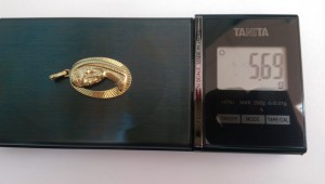 кулон 750 проба