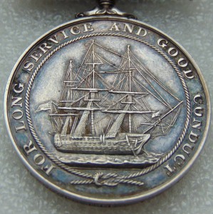 Аглицкая морская медаль