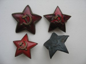 Звёзды 4шт,накладной СИМ,эмали.