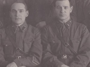 Комсостав 9-го железнодорожного полка. 1941 год.