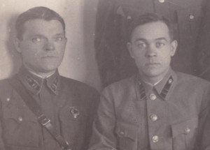 Комсостав 9-го железнодорожного полка. 1941 год.