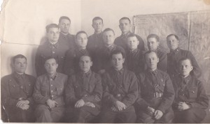 Комсостав 9-го железнодорожного полка. 1941 год.