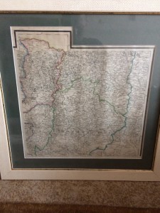 Карта - Гродненская Губерния - 1800 гг.