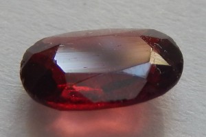 Вставка ГРАНАТ, старая огранка из изделия.