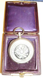 За Отличную Стрельбу\ Пушки\ Эмаль\ 1906г