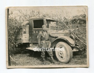 Замаскированный ЗиС-5 довоенного выпуска