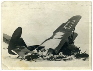 Самолёт после...