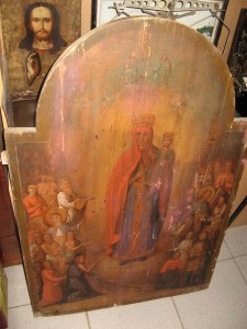 Большая икона. 100см. на 70см.